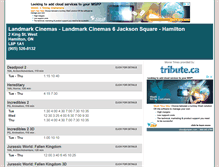 Tablet Screenshot of jacksonsquare6cinemas.com